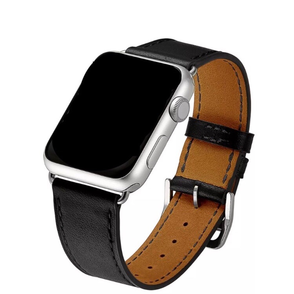 🌷SOLD!🌷Black Leather Band for Apple IWatch